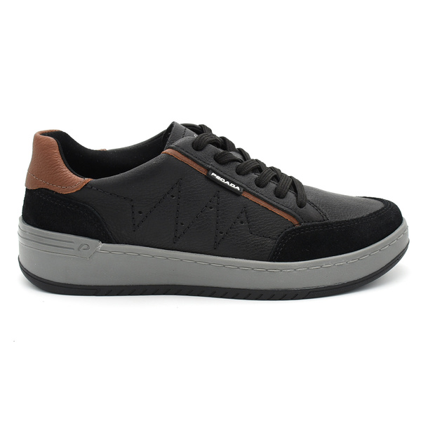 Δερμάτινα sneakers με κορδόνια PEGADA