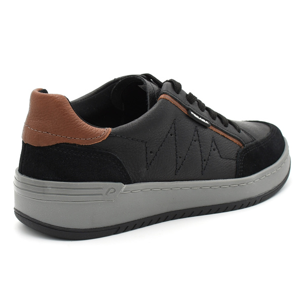 Δερμάτινα sneakers με κορδόνια PEGADA