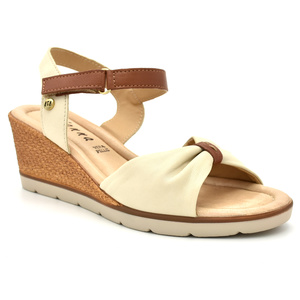 Δερμάτινη πλατφόρμα ARIANNA<br>361005