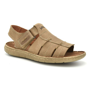 Δερμάτινο ανατομικό πέδιλο SOFTWALK<br>12196