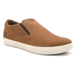 Δερμάτινα loafers PEGADA camel<br>110402-07