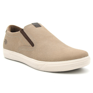 Δερμάτινα loafers PEGADA μπεζ<br>110402-05