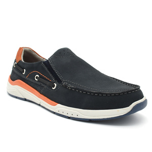 Δερμάτινο loafers Freemood καφέ<br>Ε067-200