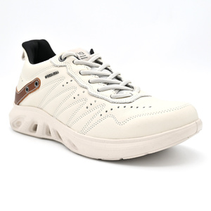Ανδρικά δερμάτινα sneakers με ελαστικά κορδόνια PEGADA<br>110801-02