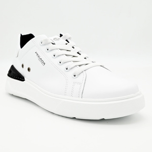 Ανδρικά δερμάτινα sneakers με ελαστικά κορδόνια PEGADA<br>110901-01