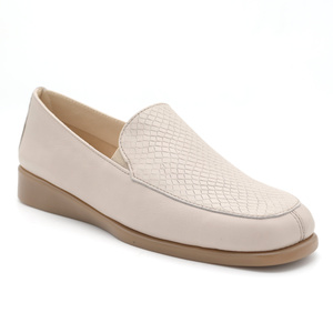 Δερμάτινα μοκασίνια AERO BY KASTA<br>240045 LEATHER/SNAKE
