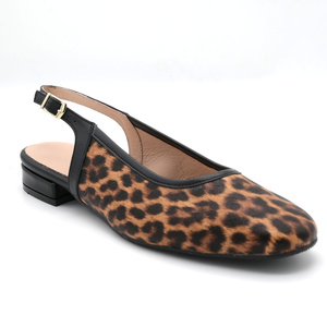 Γυναικεία  δερμάτινα mules animal print AERO BY KASTA<br>504