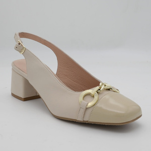 Γυναικεία δερμάτινα ανατομικά mules AERO BY KASTA<br>901