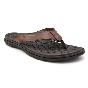 Δερμάτινες ανδρικές σαγιονάρες PEGADA plus sizes<br>533301-01