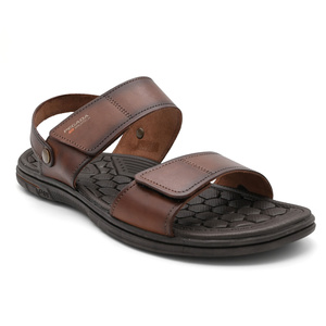 Δερμάτινα ανδρικά πέδιλα PEGADA plus sizes<br>533303-01
