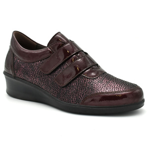 Sneakers LAURA AZANA Δερμάτινα με velcro<br>LA 21833FA-3